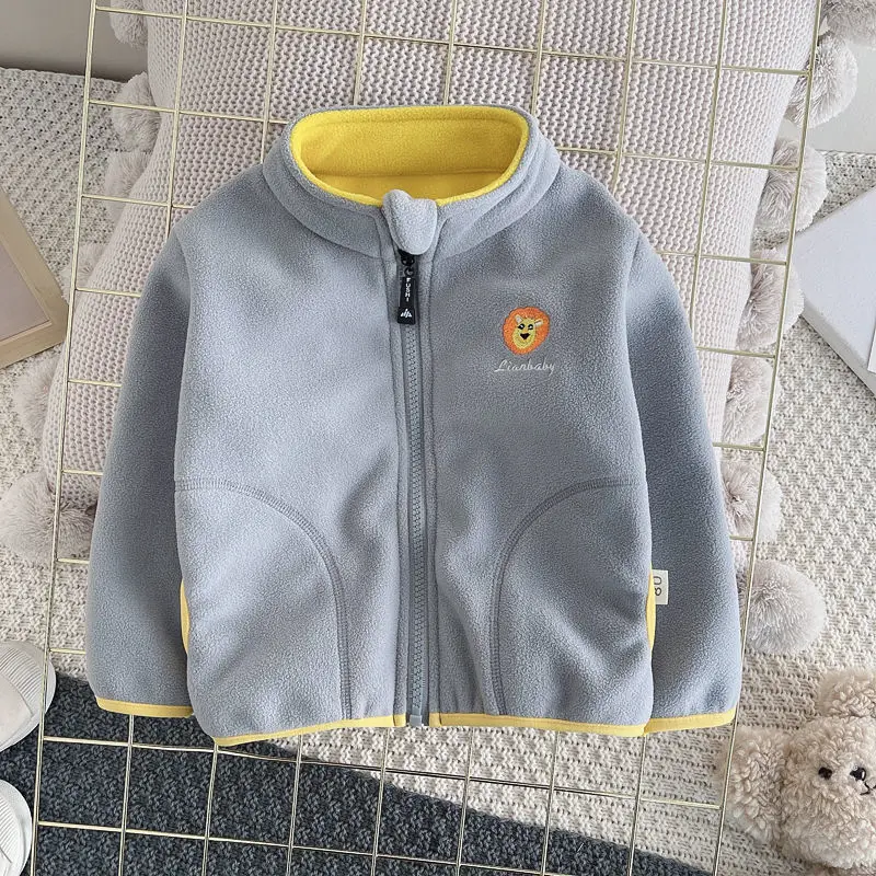 New Children Boys Girls Polar  - Toddler Boy Winter Fleece Jacket recension och pris