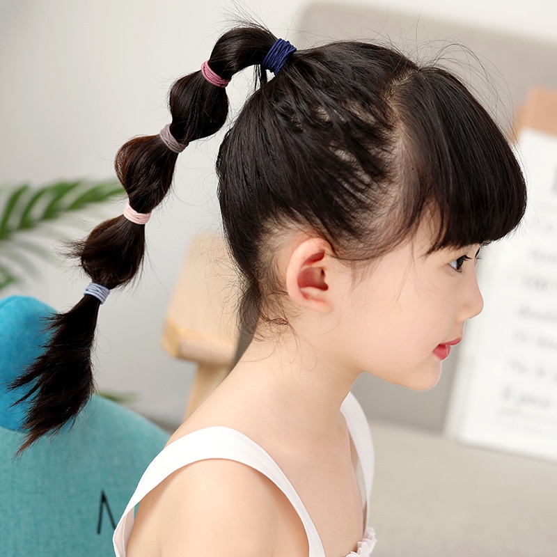 100pcs Hair Bands Girl Candy C - Baby Gear recension och pris
