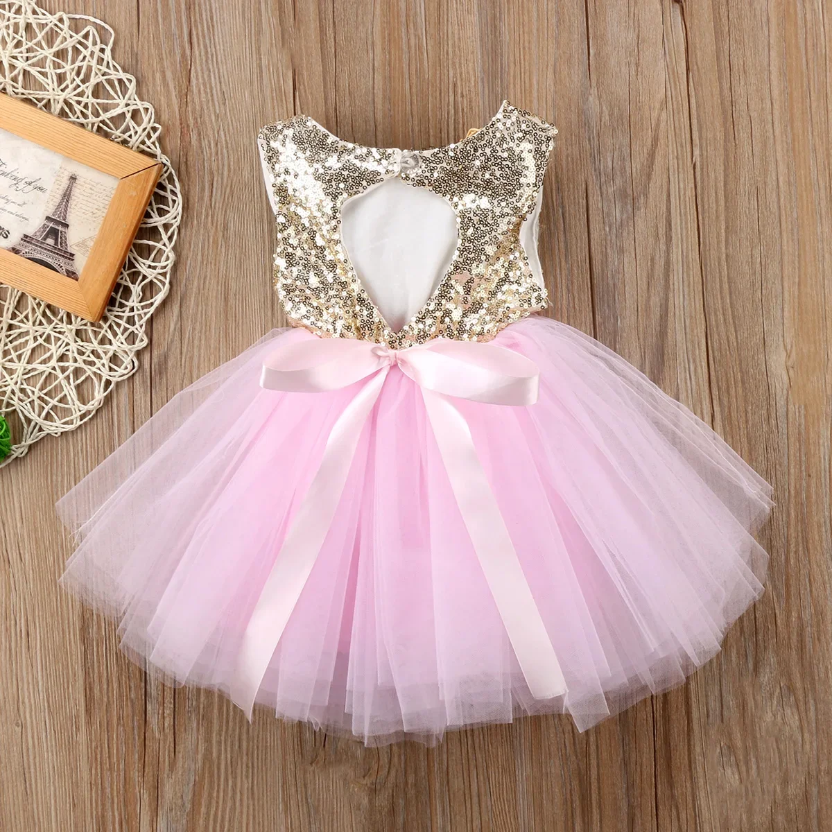 Toddler Girl Birthday Tulle Dr - Toddler Girl Tulle Party Dress recension och pris