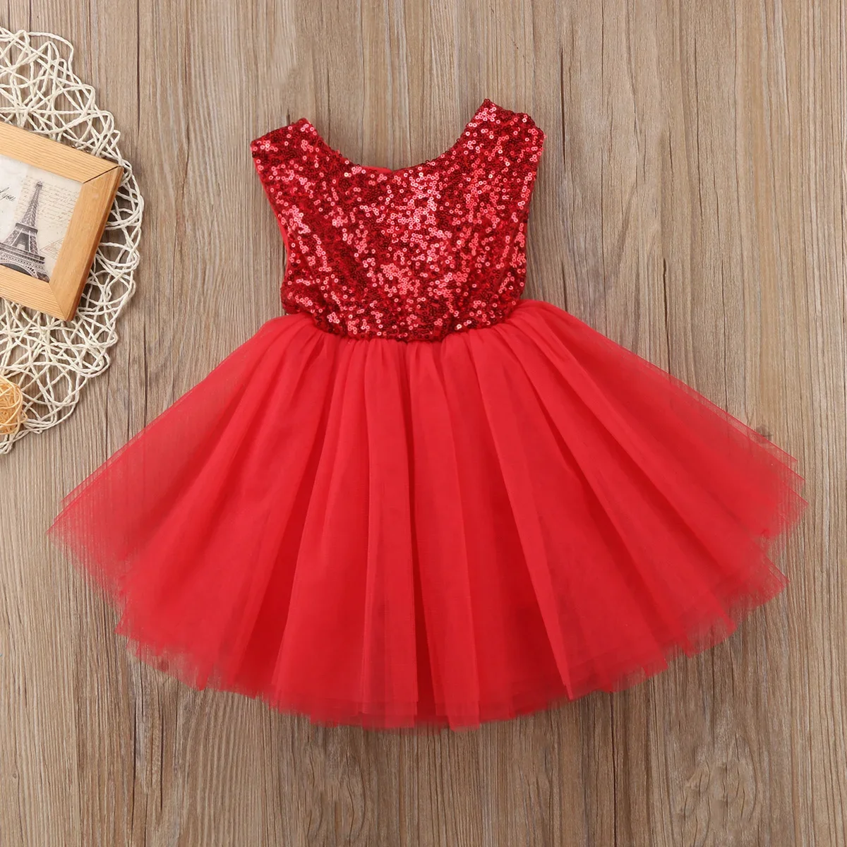 Toddler Girl Birthday Tulle Dr - Toddler Girl Tulle Party Dress recension och pris