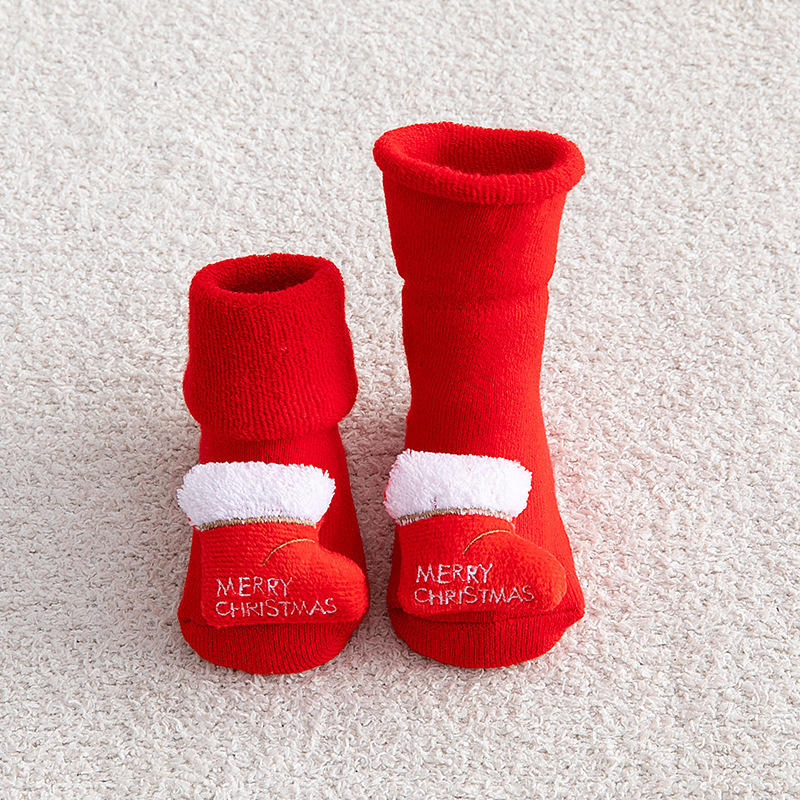 Baby Christmas Socks Newborns  - Unisex Baby Socks Non Slip recension och pris
