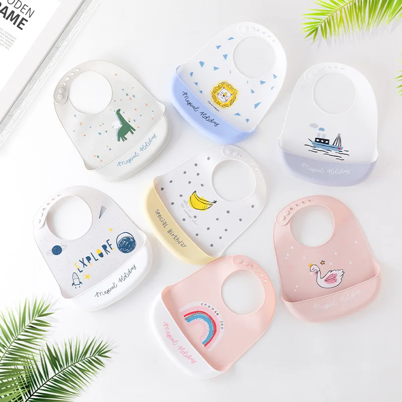 1pc Animal Cartoon Silicone Wa - Waterproof Baby Bibs Silicone recension och pris