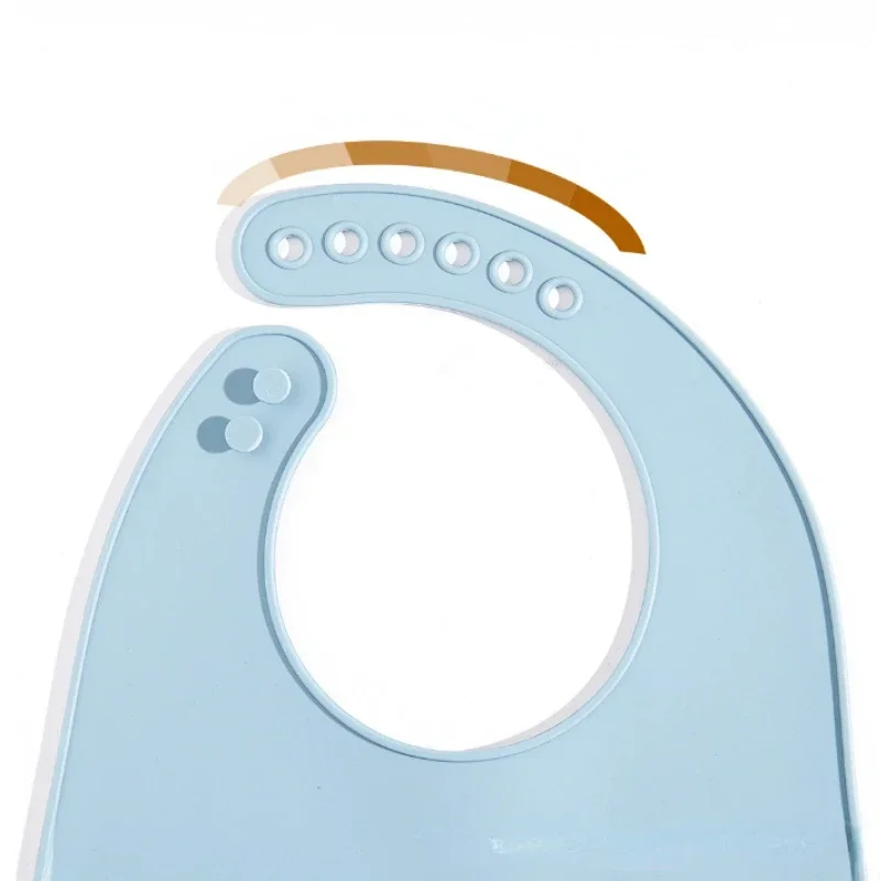 1Pc Solid Color Silicone Baby  - Waterproof Baby Bibs Silicone recension och pris