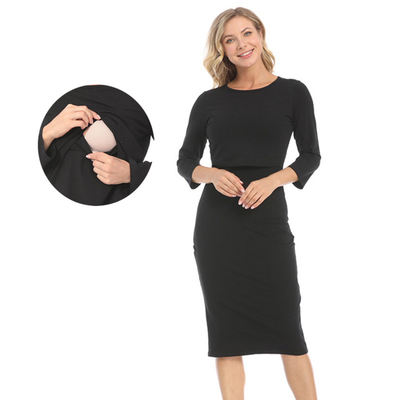 Maternity Dress Three-quarter  - Maternity Wear recension och pris