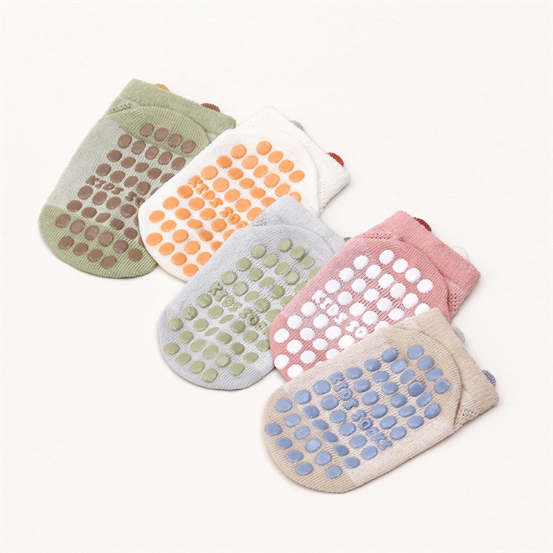 4Pairs/lot Children's Boy Girl - Unisex Baby Socks Non Slip recension och pris