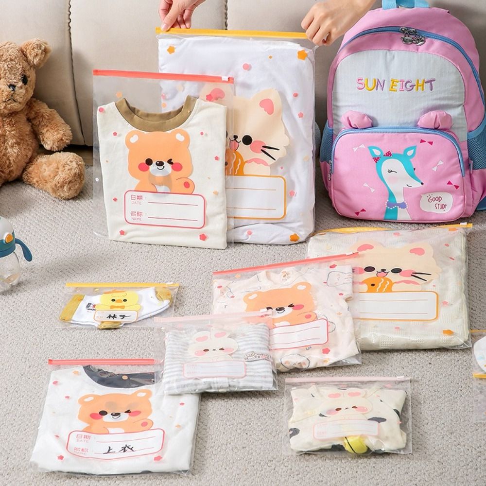 10PCS Multi-size Storage Bag C - Baby Clothes recension och pris
