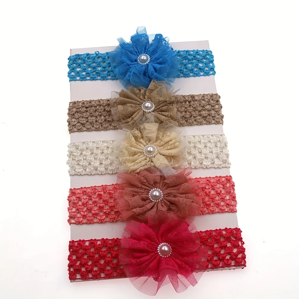 5pcs/10pcs Baby Headband Satin - Baby Gear recension och pris