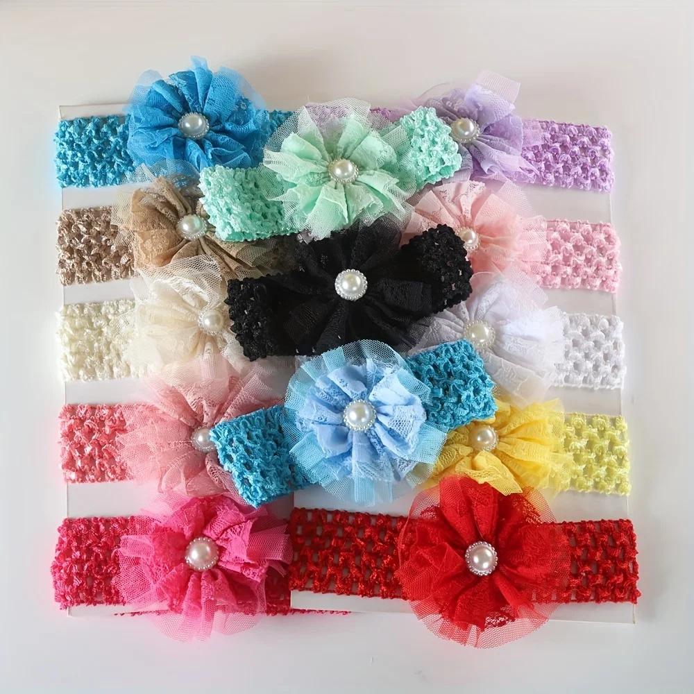 5pcs/10pcs Baby Headband Satin - Baby Gear recension och pris