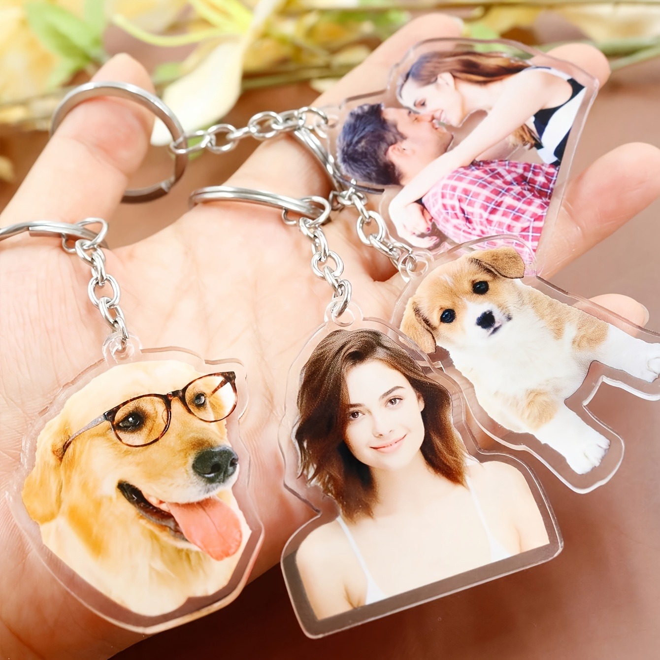 1 Custom Photo Acrylic Keychai - Baby Gear recension och pris