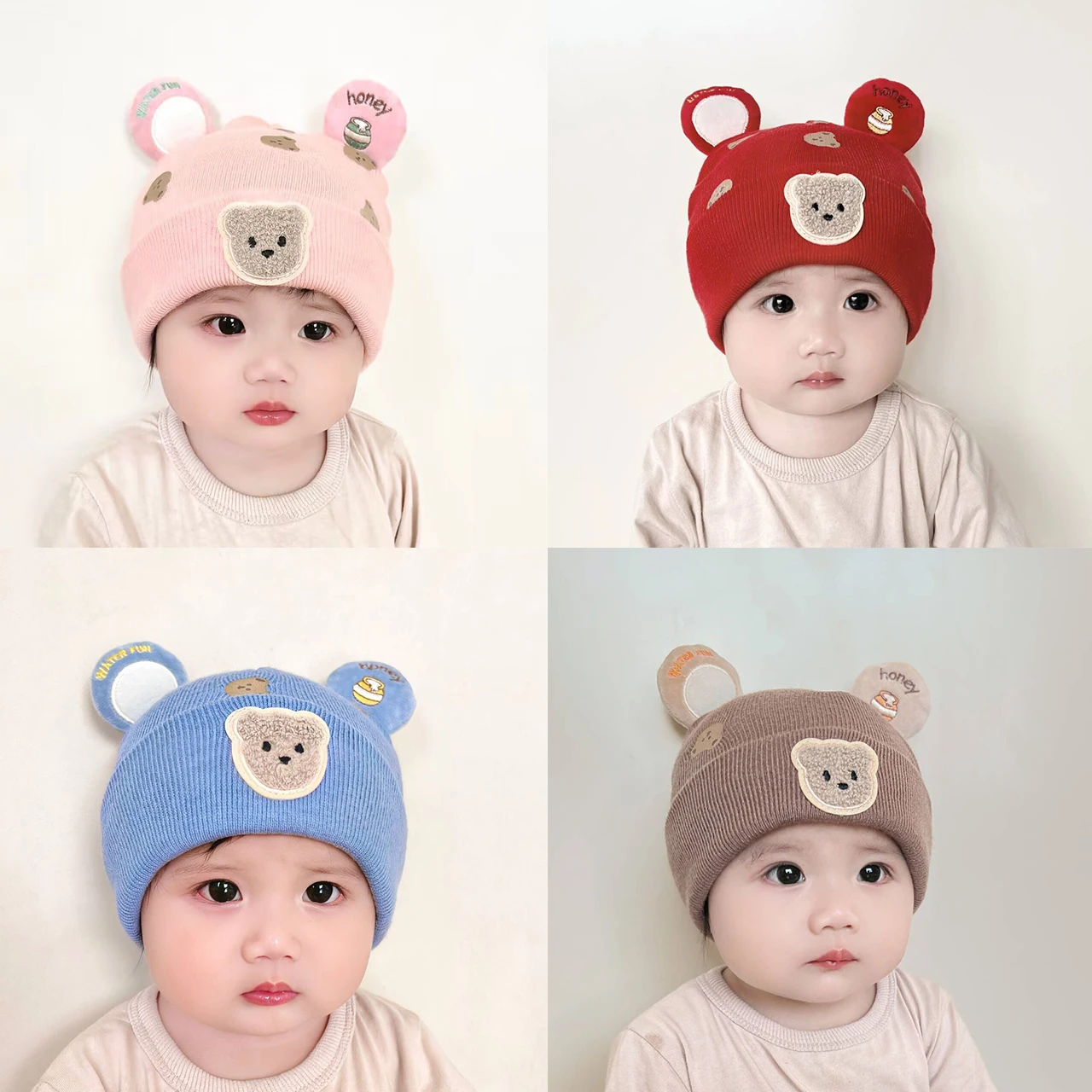 Wnter Warm Baby Beanie Hat Cut - Infant Beanie Hat With Ears recension och pris