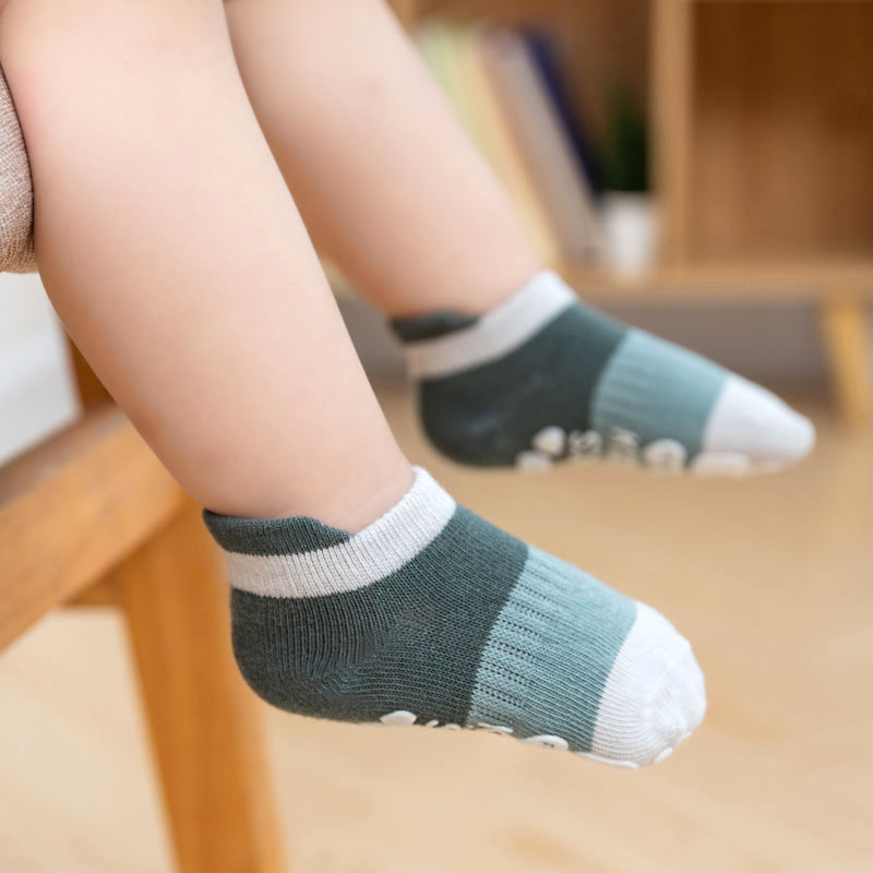 5 Pairs Kids Casual Cute Non-s - Unisex Baby Socks Non Slip recension och pris